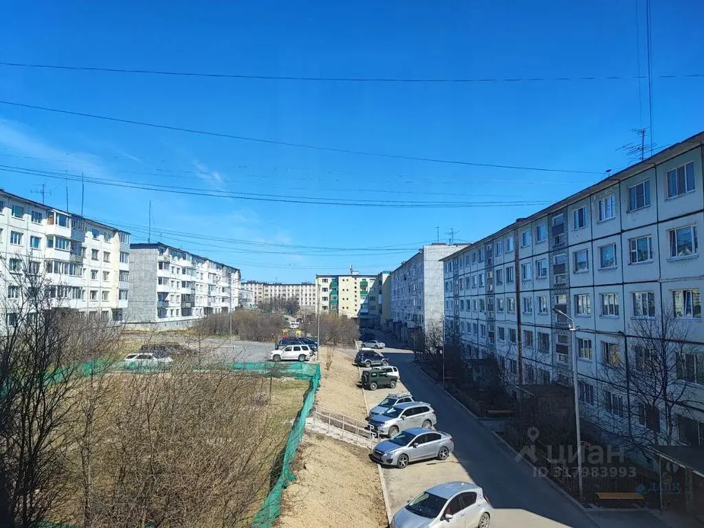 Продажа двухкомнатной квартиры 54.8м Кольцевая ул., 40, Магадан, ... - Фото 1