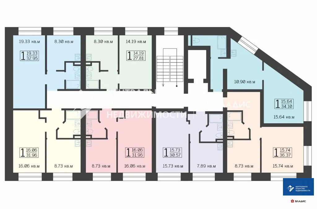 Продажа квартиры, Заборье, Рязанский район, Луговая улица - Фото 10
