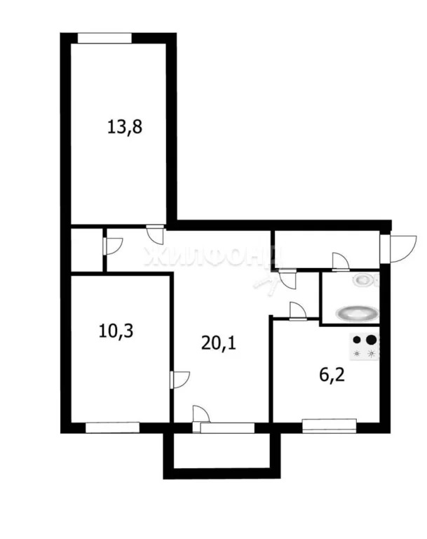 Продажа квартиры, Новосибирск, ул. Объединения - Фото 16