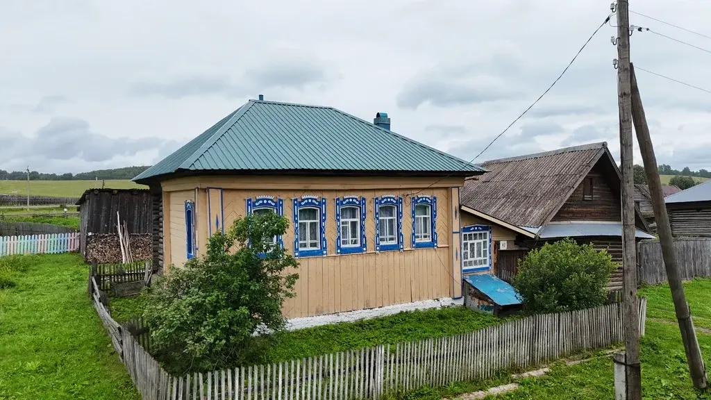 Продаётся просторный дом с земельным участком в деревне Ташкинова - Фото 36