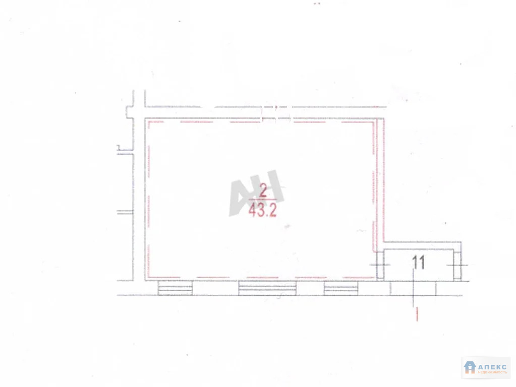 Аренда помещения (ПСН) пл. 43 м2 под аптеку, бытовые услуги, ломбард, ... - Фото 9