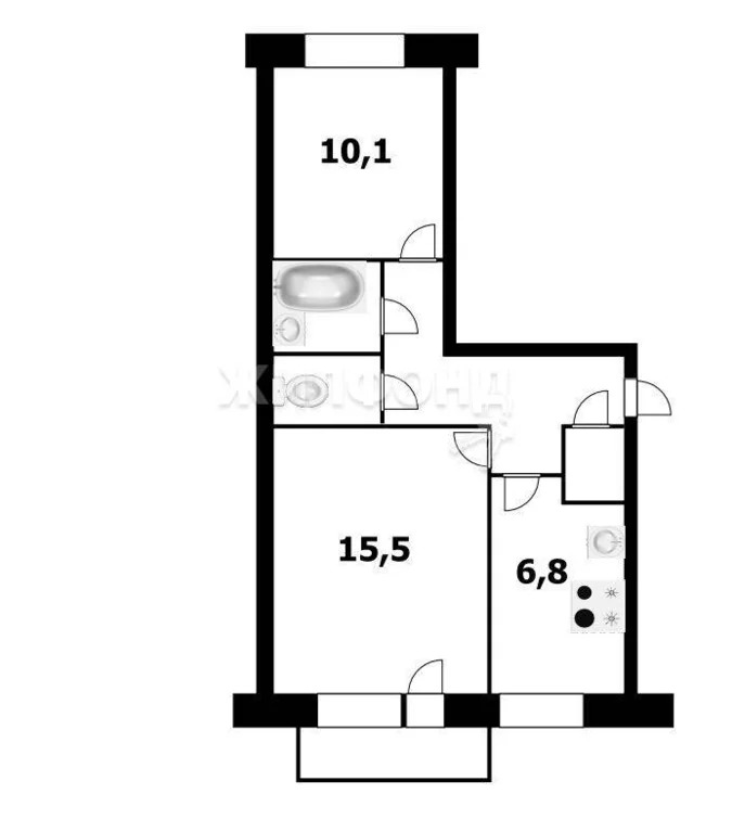 Продажа квартиры, Новосибирск, ул. Выборная - Фото 7