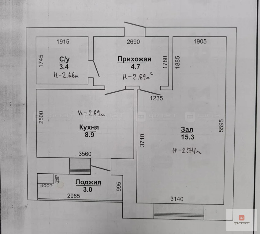 Продажа квартиры, Новая Тура, Зеленодольский район, ул. Дорожная - Фото 15