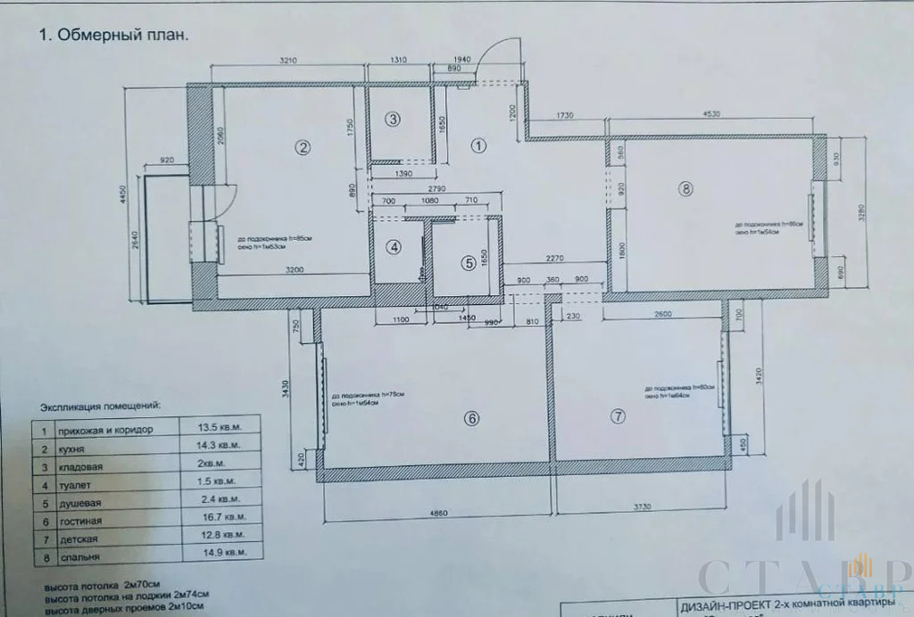 Продажа квартиры, Шушары, Переведенская улица - Фото 1
