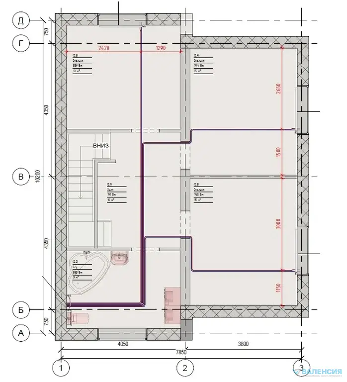 Продается готовый дом - дуплекс 120м2 в закрытом КП "Юкковский парк". - Фото 23