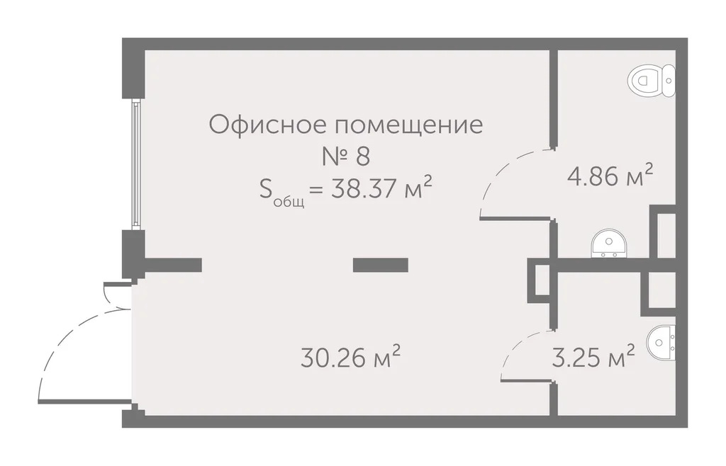Продается ПСН 38.37 м2 - Фото 1