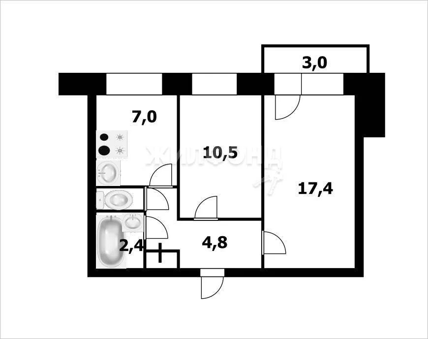 Продажа квартиры, Новосибирск, ул. Троллейная - Фото 7