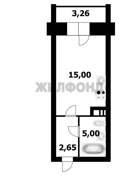 Продажа квартиры, Новосибирск, ул. Петухова - Фото 15
