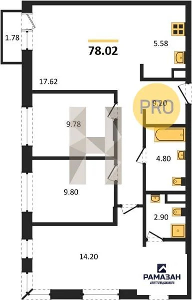 Продажа квартиры в новостройке, Казань, м. Проспект Победы, ... - Фото 1