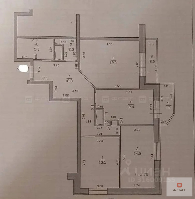 Продажа квартиры, Казань, ул. Абубекира Терегулова - Фото 19