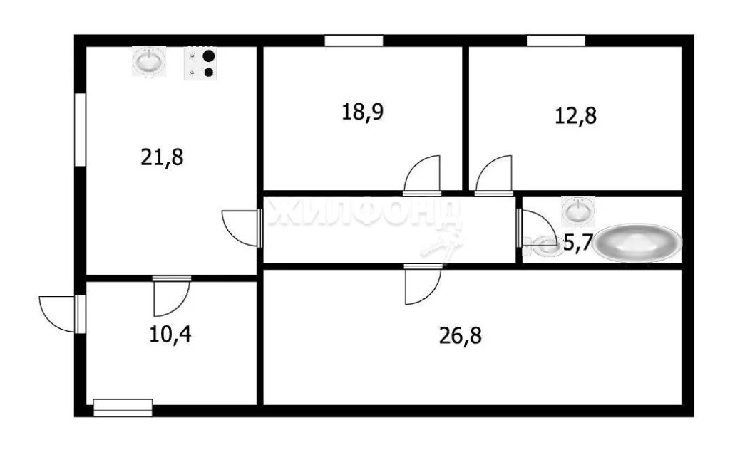 Продажа дома, Толмачево, Новосибирский район, Березовая - Фото 22