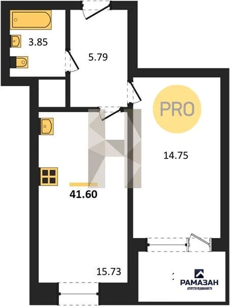 Продажа квартиры в новостройке, Казань, м. Горки, ул. Родины - Фото 1