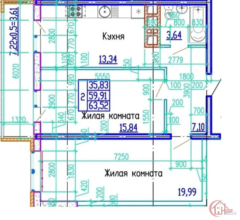 Продажа квартиры, Краснодар, ул. Старокубанская - Фото 1