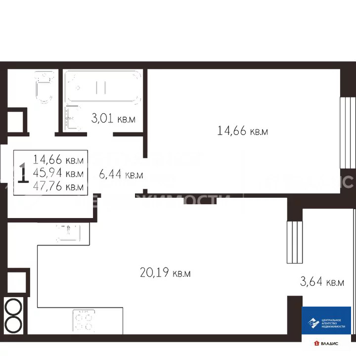 Продажа квартиры, Рязань, микрорайон Октябрьский городок - Фото 3