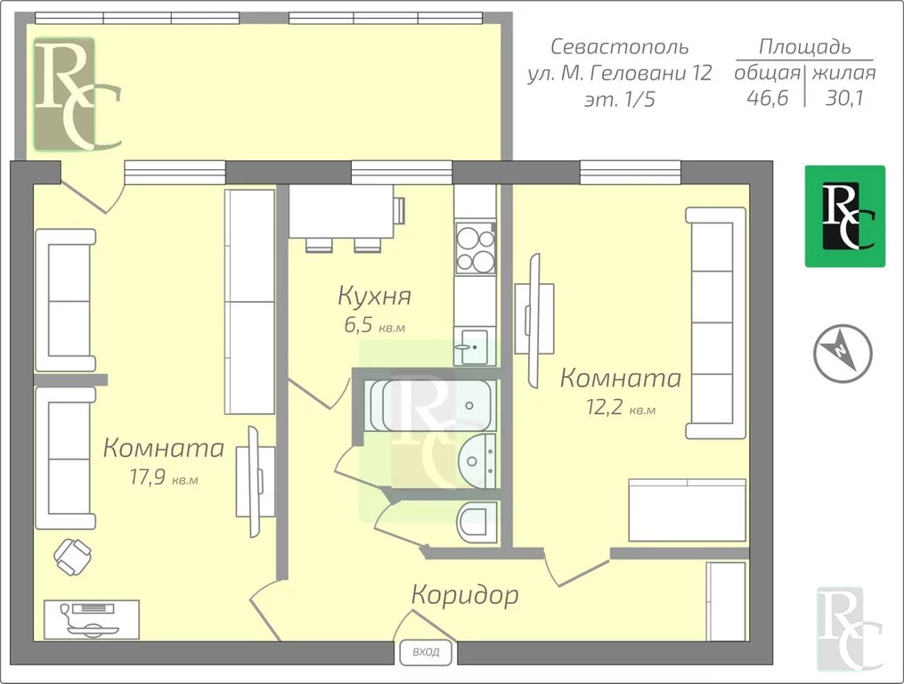 Геловани 4 севастополь карта