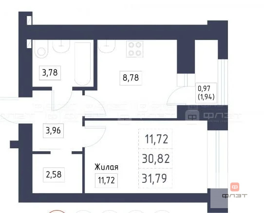 Продажа квартиры в новостройке, Казань, ул. Михаила Миля - Фото 3