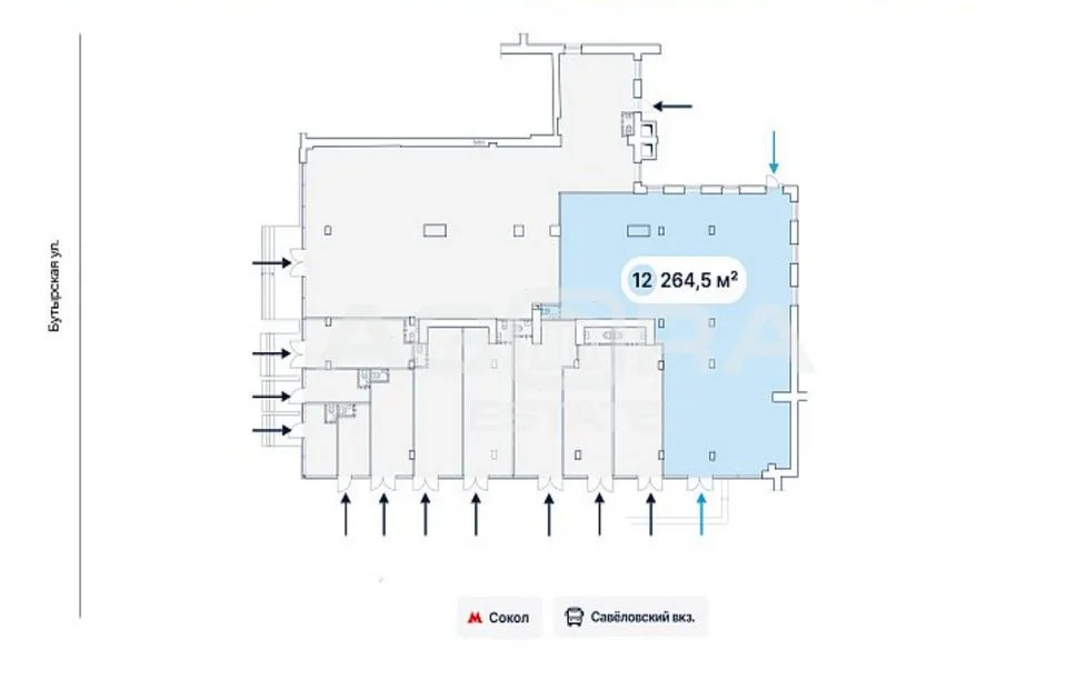 Аренда торгового помещения, ул. Бутырская - Фото 6