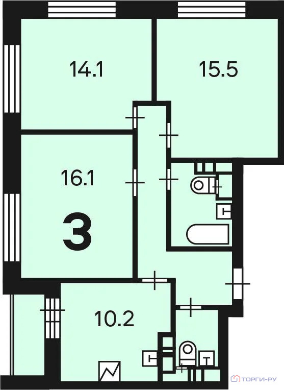 Продажа квартиры, 16-я Парковая улица - Фото 5