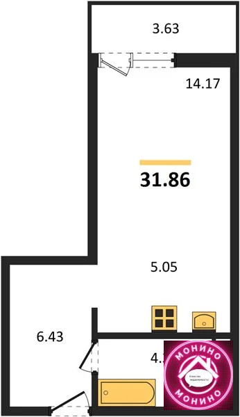 Продажа квартиры в новостройке, Ильинское, Волоколамский район, ... - Фото 0