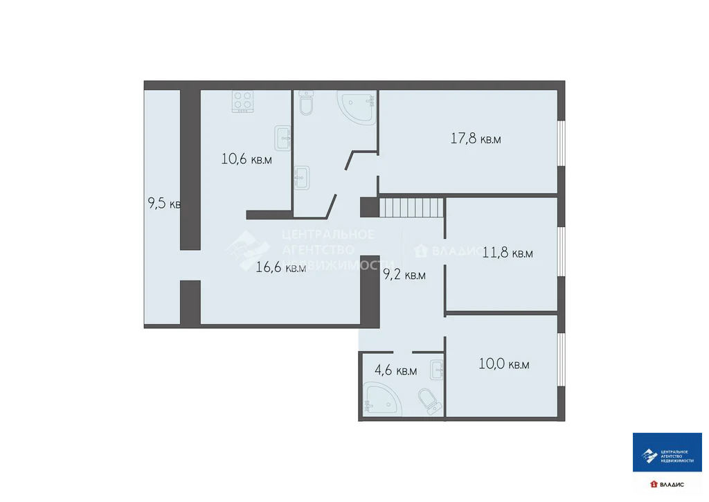 Продажа квартиры, Рязань, ул. Дзержинского - Фото 19