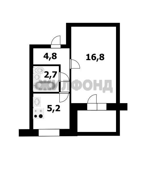 Продажа квартиры, Новосибирск, ул. Дениса Давыдова - Фото 20
