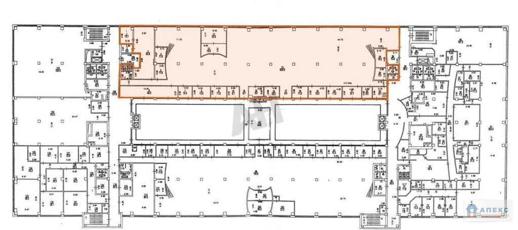 Аренда офиса 1400 м2 м. Павелецкая в бизнес-центре класса В в . - Фото 0