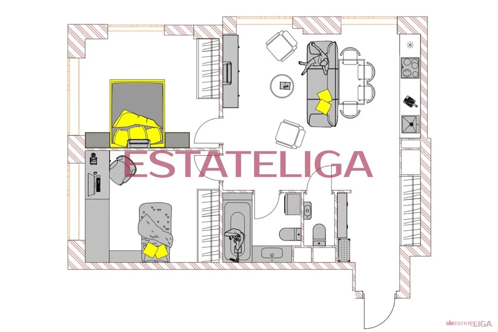 Аренда квартиры, улица Василия Ланового - Фото 1