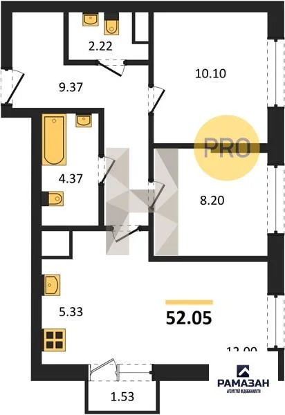 Продажа квартиры в новостройке, Казань, м. Проспект Победы, ул. ... - Фото 1