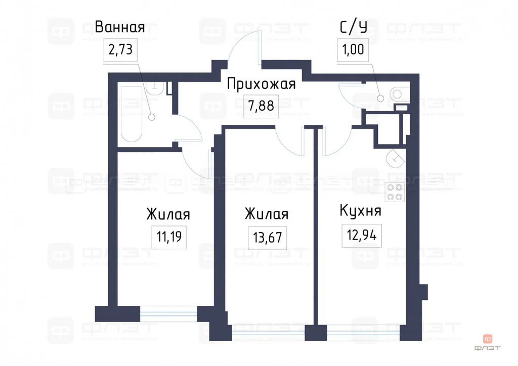 Продажа квартиры, Казань, ул. Рауиса Гареева - Фото 22