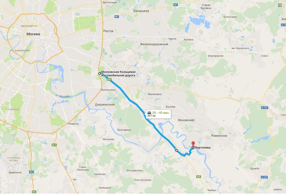 Карта кривцы раменский район