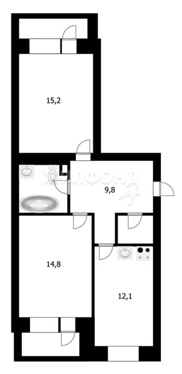 Продажа квартиры, Новосибирск, ул. Гэсстроевская - Фото 12