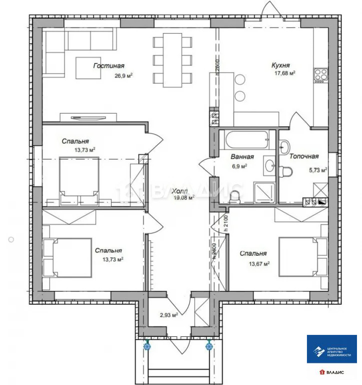 Продажа дома, Рязанский район, Лазурная улица - Фото 16