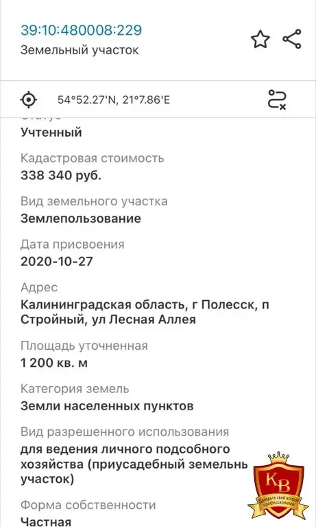 Продам два земельных участка по 12 соток в Полесске - Фото 3