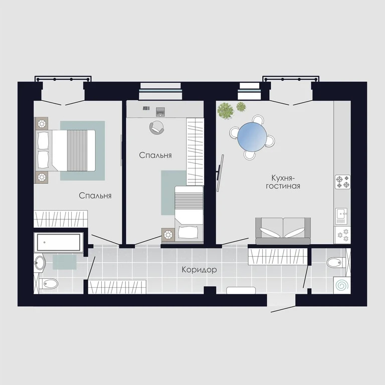 Продажа квартиры в новостройке, Пригородный, Оренбургский район, ул. ... - Фото 10