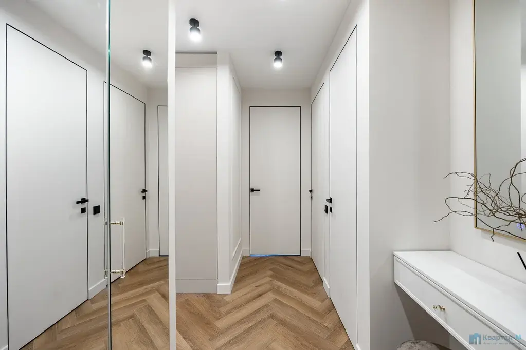 Евро-3 квартира 65,1 м2 в ЖК «Тринити» | 31 этаж - Фото 24