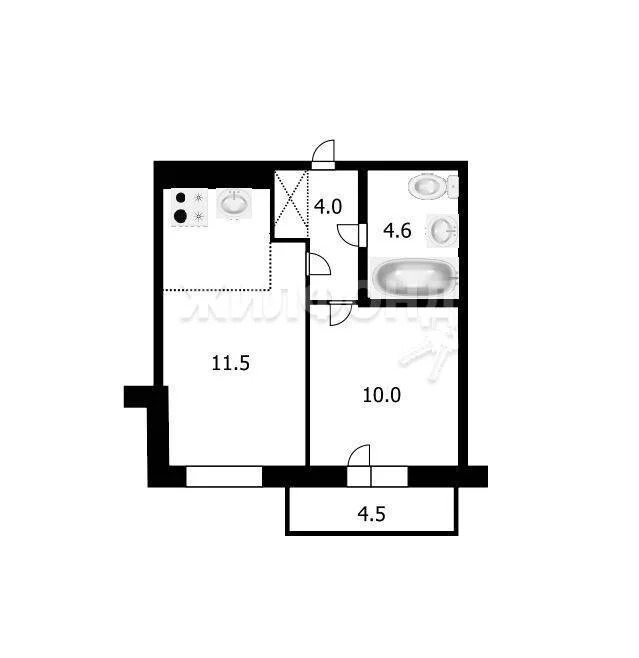 Продажа квартиры, Новосибирск, ул. Кошурникова - Фото 15