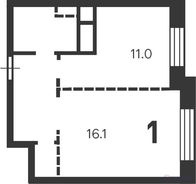 Продажа квартиры, Марушкино, Марушкинское с. п., ул. Северная - Фото 6