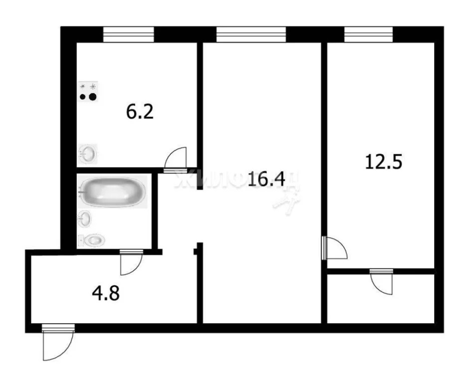 Продажа квартиры, Новосибирск, ул. Кузьмы Минина - Фото 15