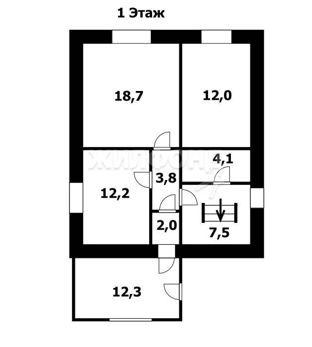 Продажа дома, Крупской, Новосибирский район, Кузнецкая - Фото 8