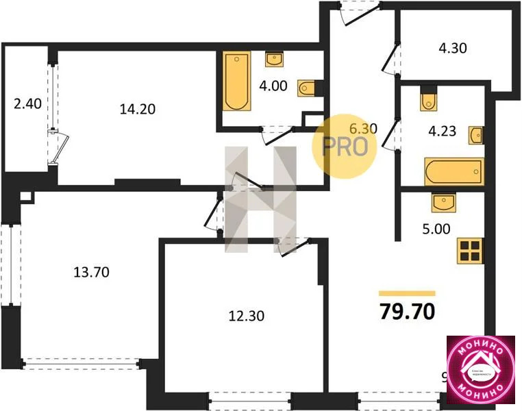 Продажа квартиры в новостройке, м. Спартак, ул. Летная - Фото 0