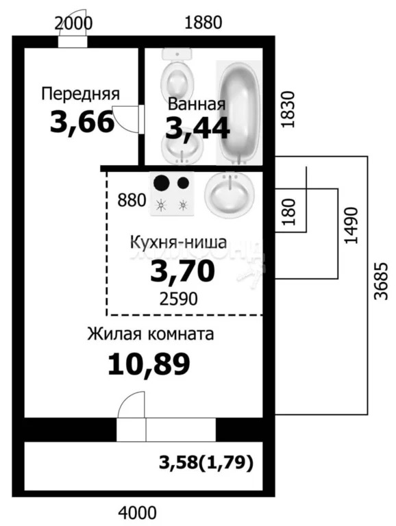 Продажа квартиры, Новосибирск, ул. Твардовского - Фото 11