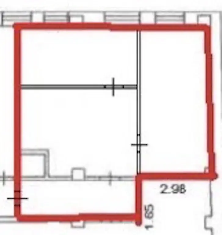 Арбатская, 5 м.п. Калошин пер.4с1 Сдается офис 51,7 кв.м на 2 эт - Фото 8