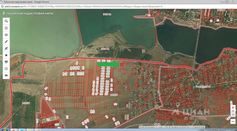 Сакский район михайловка карта