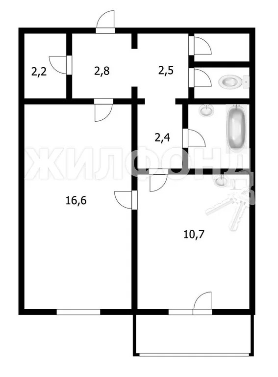 Продажа квартиры, Новосибирск, Виталия Потылицына - Фото 12