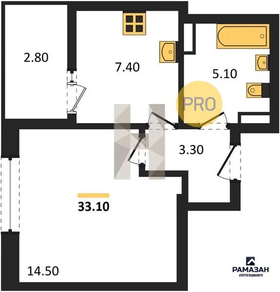 Продажа квартиры в новостройке, Васильево, Зеленодольский район, ... - Фото 1