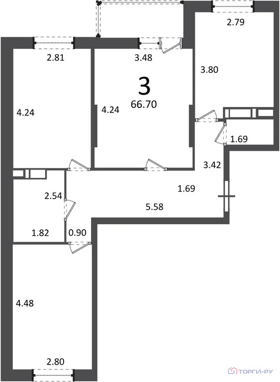 Продажа квартиры, улица Яворки - Фото 7