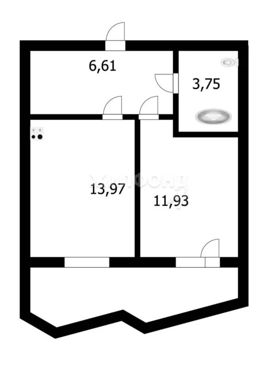 Продажа квартиры, Новосибирск, микрорайон Закаменский - Фото 20