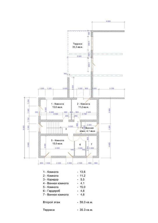 Коттедж 200 м2 на участке 10 сот. - Фото 3