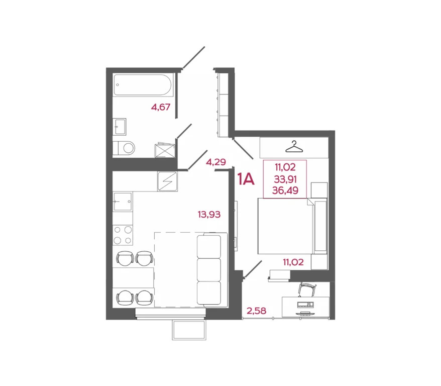 Продается квартира, 36.49 м - Фото 2