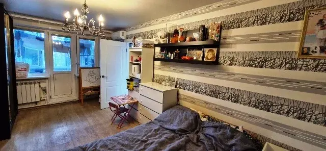 Двухкомнатная квартира в1 микрорайоне, дом 43 - Фото 1